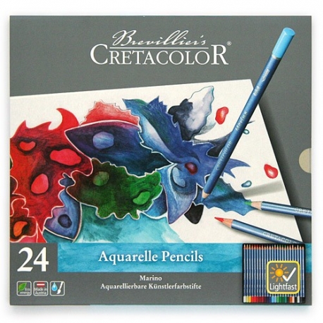 Marino sada akvarelových ceruziek 24ks